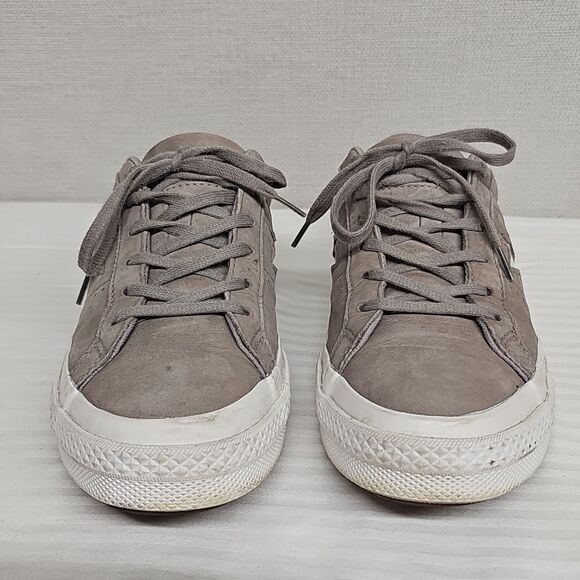 CONVERSE ONE STAR MERCURY GREY SUEDE SNEAKERS BFPM-04-375 - Picture 2 of 10